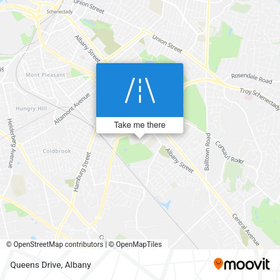 Mapa de Queens Drive
