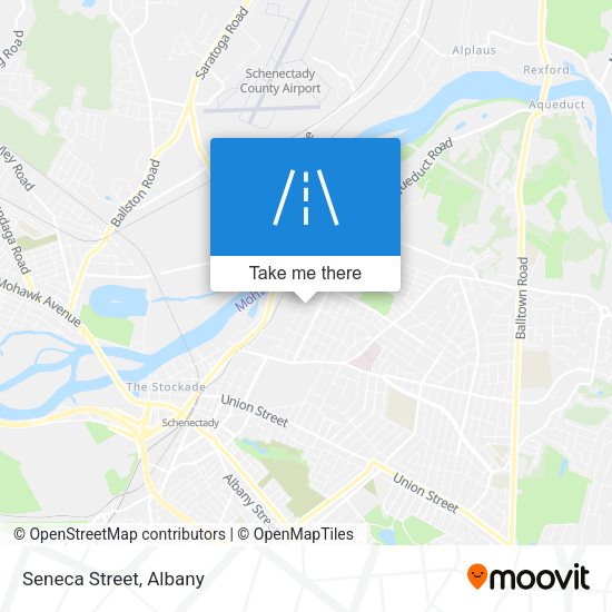 Mapa de Seneca Street