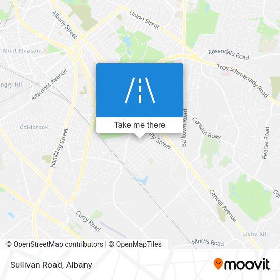 Mapa de Sullivan Road