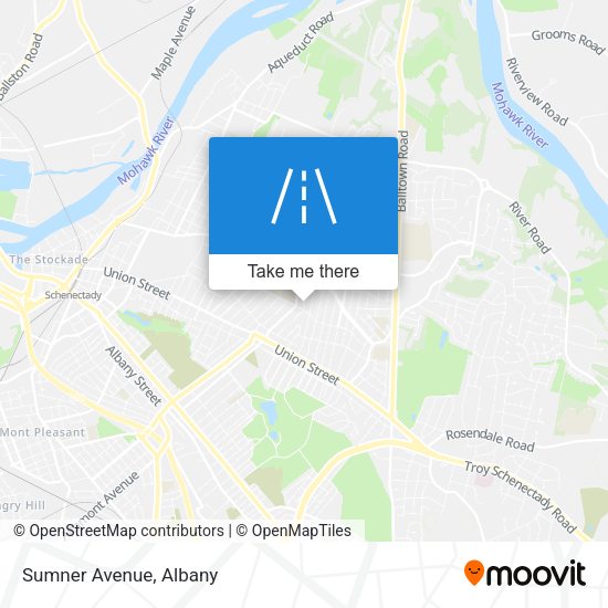 Mapa de Sumner Avenue