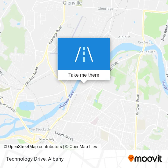 Technology Drive map