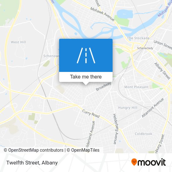 Mapa de Twelfth Street
