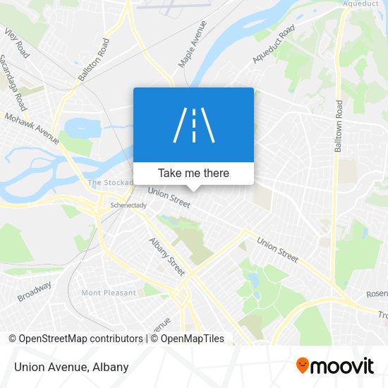Mapa de Union Avenue