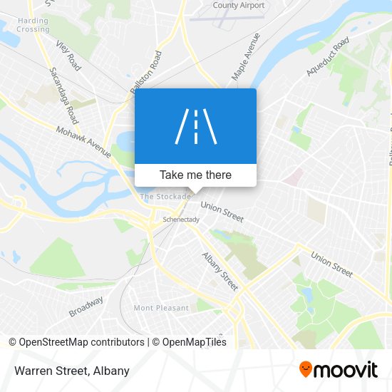 Mapa de Warren Street