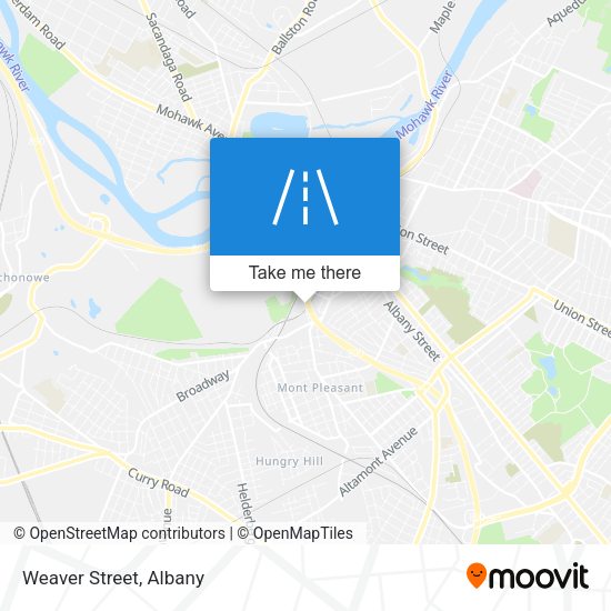 Mapa de Weaver Street