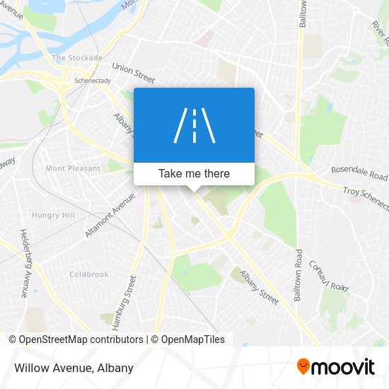 Mapa de Willow Avenue