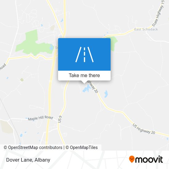 Mapa de Dover Lane