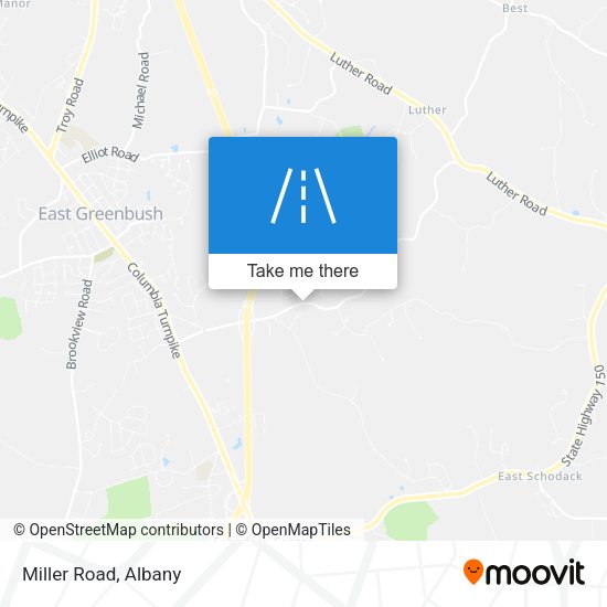 Mapa de Miller Road
