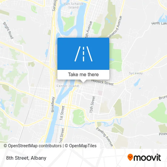 8th Street map