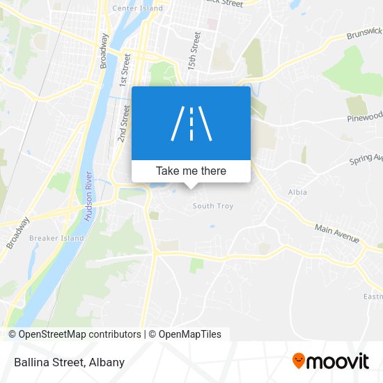 Mapa de Ballina Street