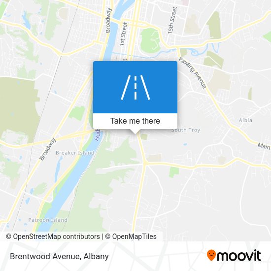 Mapa de Brentwood Avenue