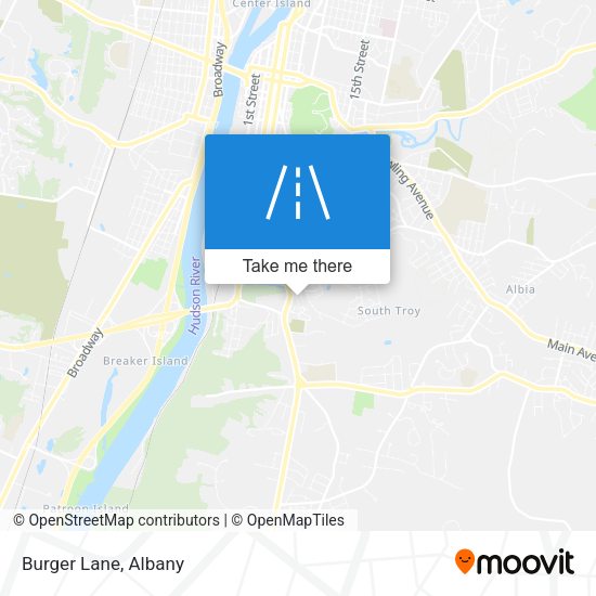 Mapa de Burger Lane