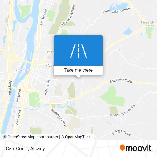 Mapa de Carr Court