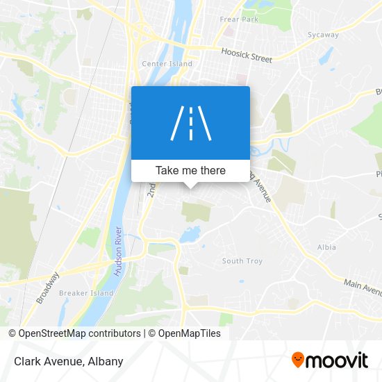 Mapa de Clark Avenue