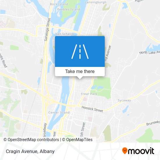 Mapa de Cragin Avenue
