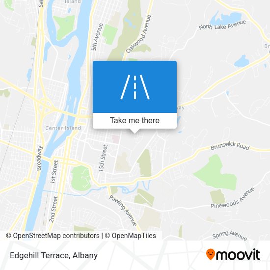 Mapa de Edgehill Terrace