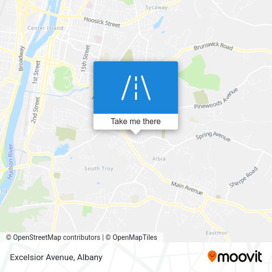 Mapa de Excelsior Avenue