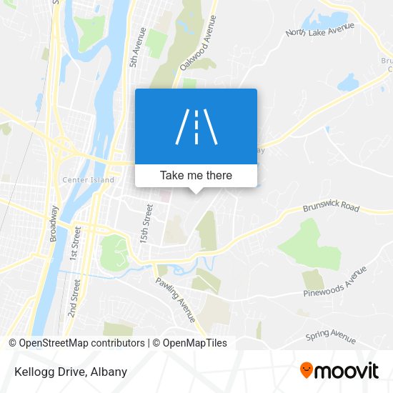 Mapa de Kellogg Drive