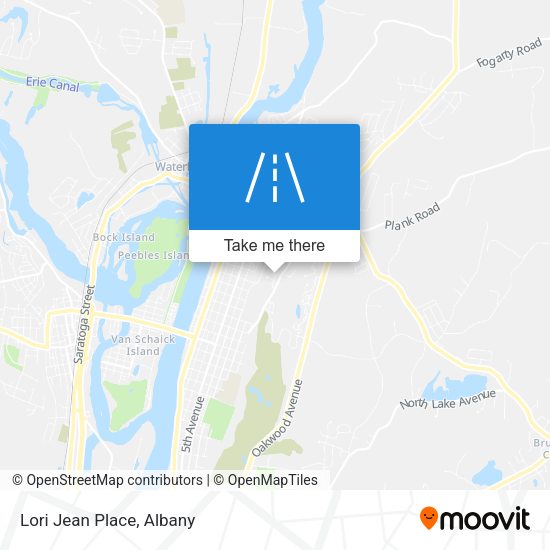 Mapa de Lori Jean Place