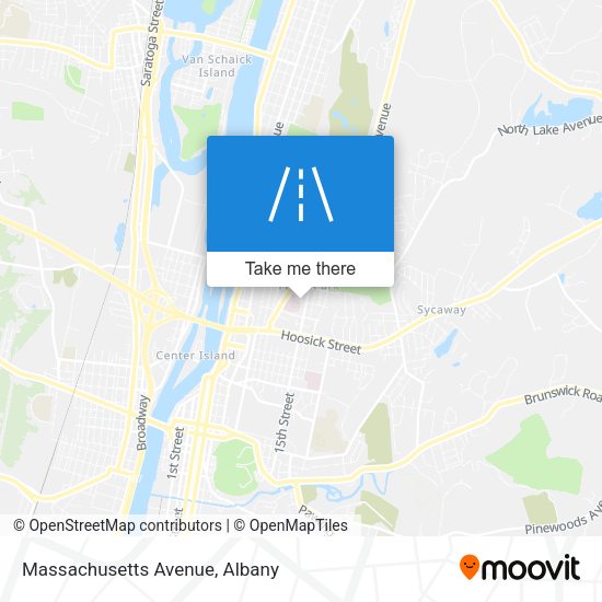 Mapa de Massachusetts Avenue