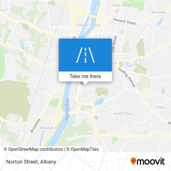 Norton Street map