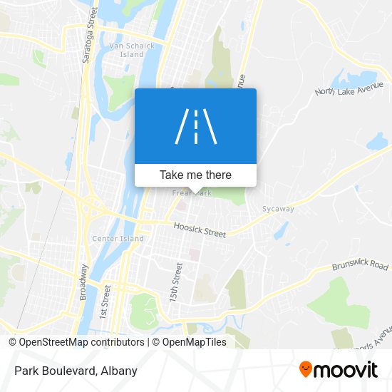Mapa de Park Boulevard