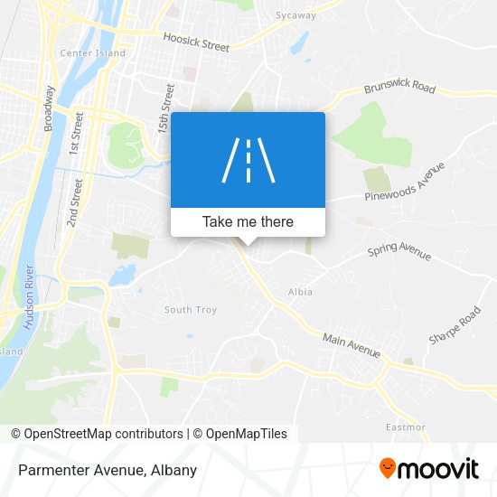 Mapa de Parmenter Avenue