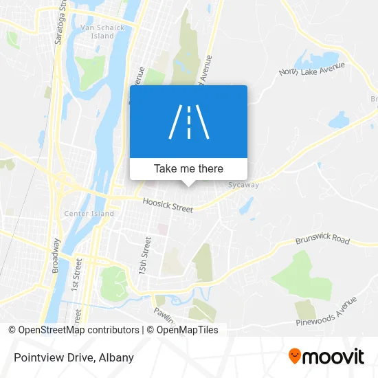 Pointview Drive map