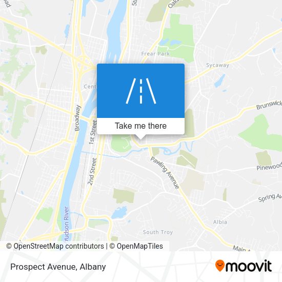 Mapa de Prospect Avenue