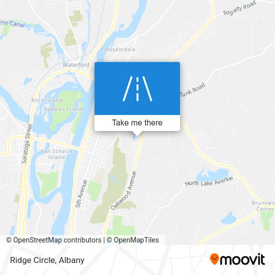 Mapa de Ridge Circle