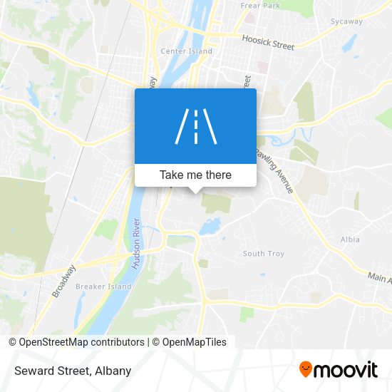 Mapa de Seward Street