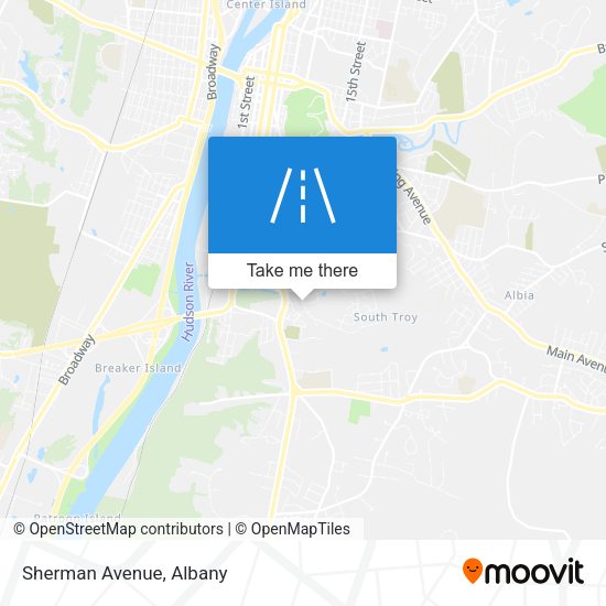 Mapa de Sherman Avenue