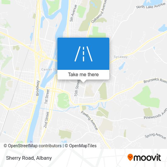 Mapa de Sherry Road