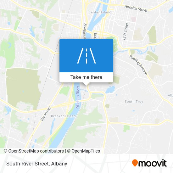 Mapa de South River Street