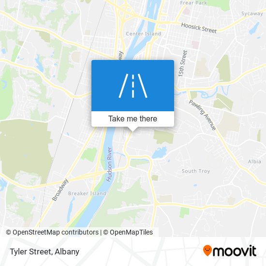 Tyler Street map