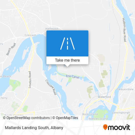 Mallards Landing South map