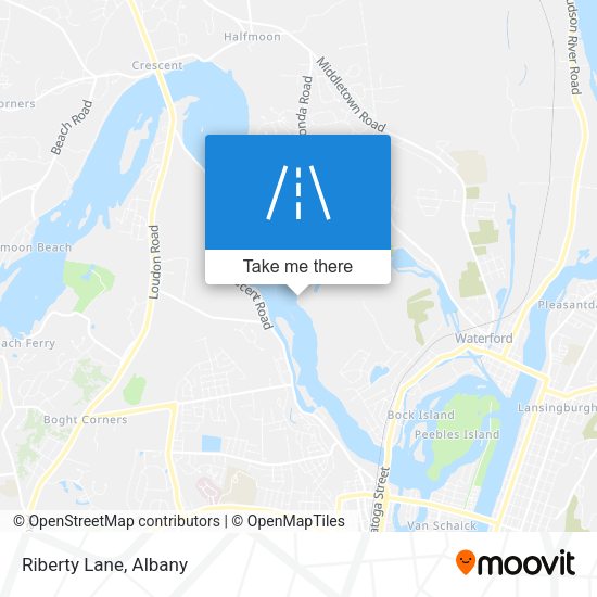 Mapa de Riberty Lane