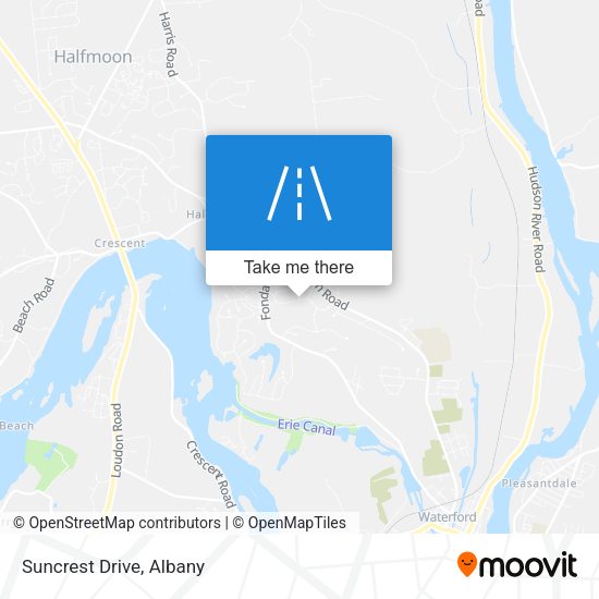 Mapa de Suncrest Drive