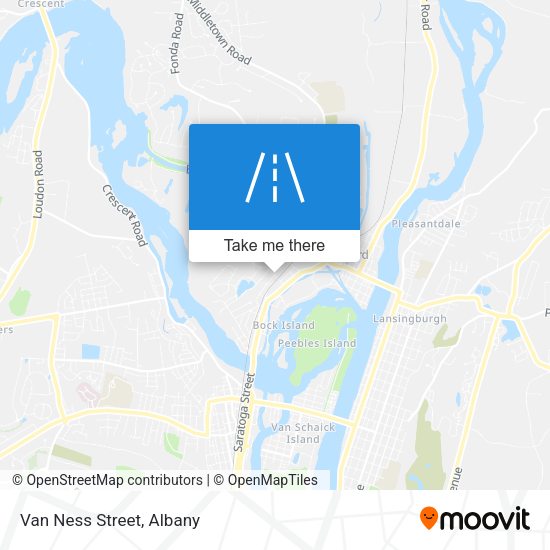 Mapa de Van Ness Street