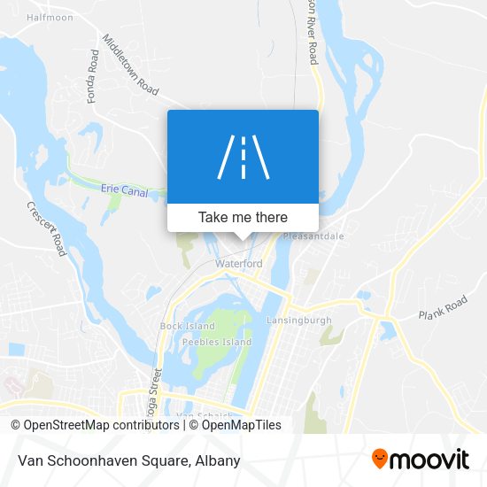Mapa de Van Schoonhaven Square