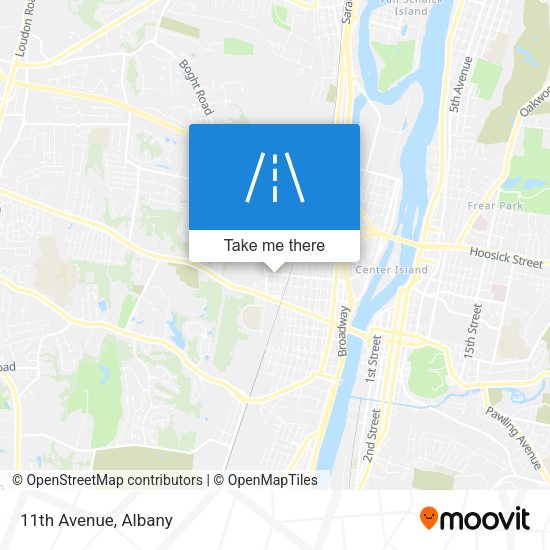 Mapa de 11th Avenue