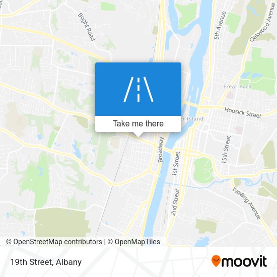 Mapa de 19th Street