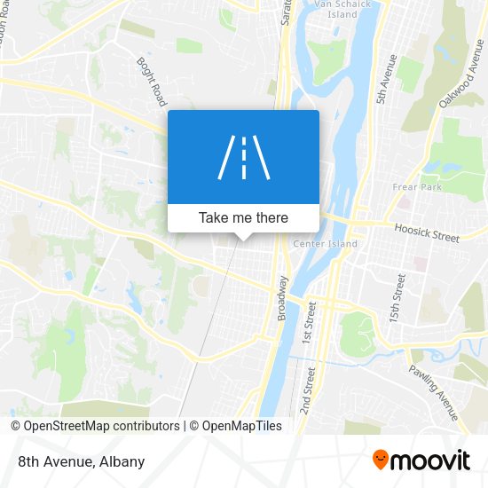 Mapa de 8th Avenue