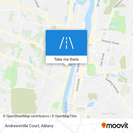 Mapa de Andrewsville Court