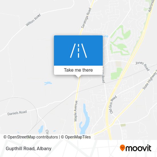 Mapa de Gupthill Road