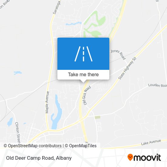 Mapa de Old Deer Camp Road