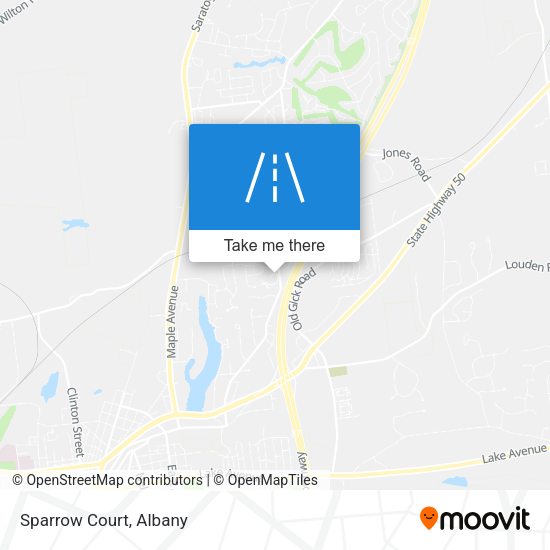Mapa de Sparrow Court
