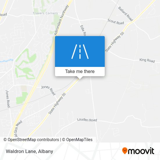 Mapa de Waldron Lane