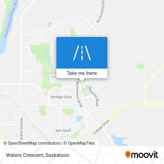 Waters Crescent plan