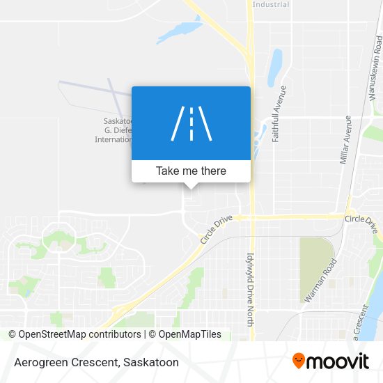 Aerogreen Crescent map